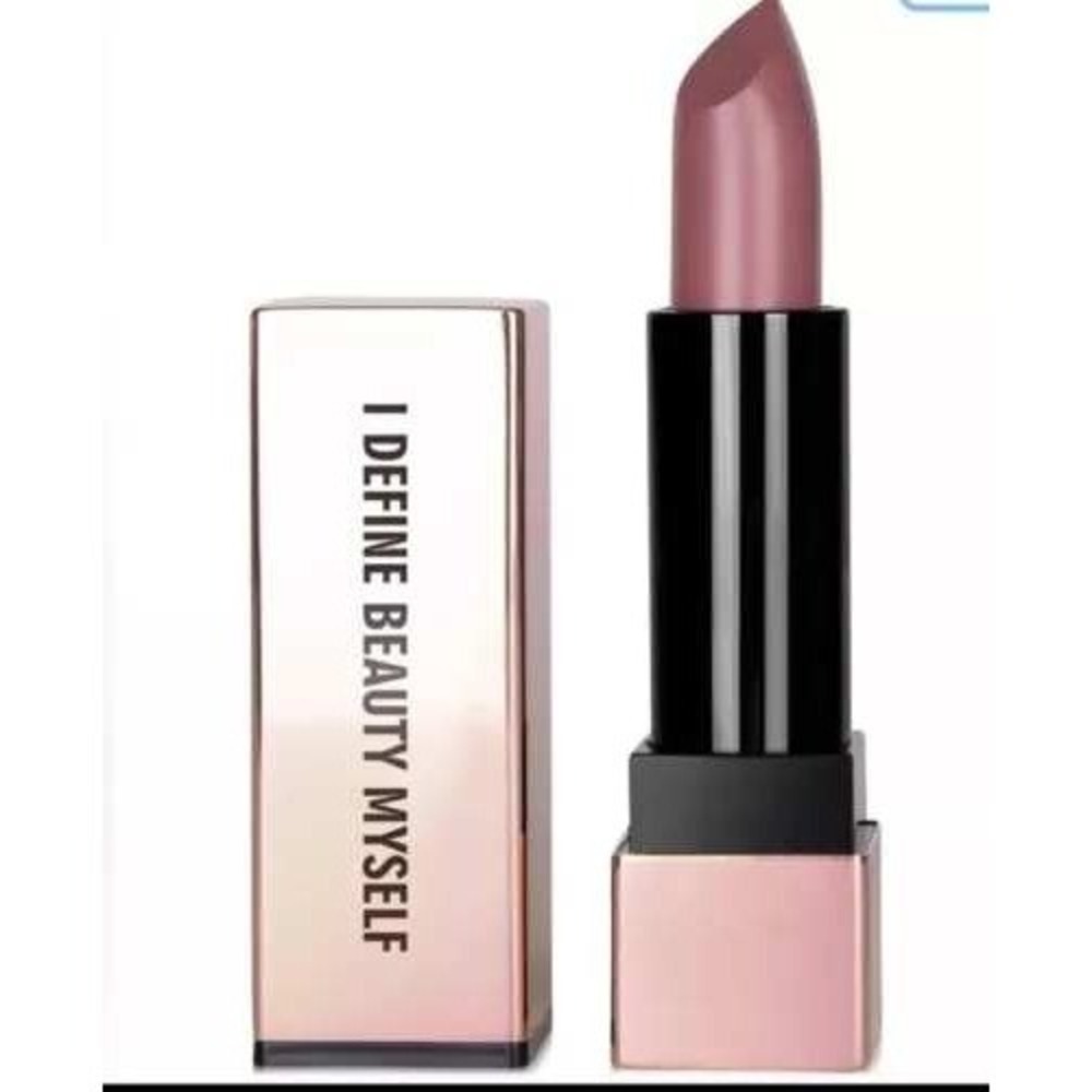 RealHer Moisturizing Lipstick I Define Beauty Myself Mauve Rose Gold New